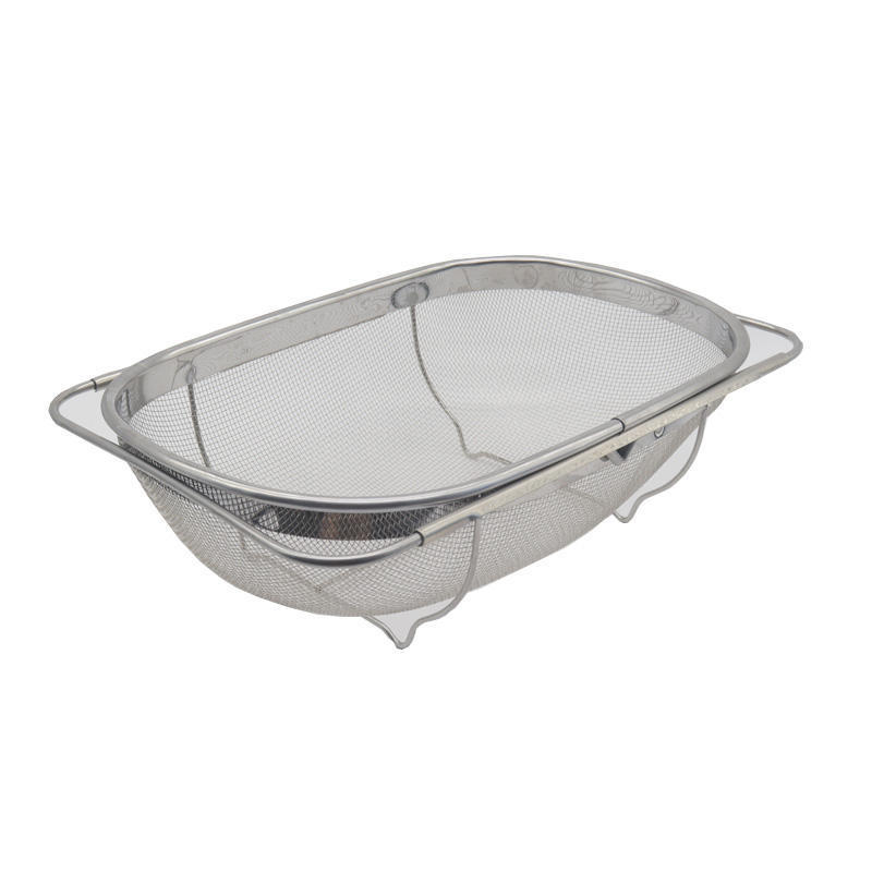 Stainless Steel Metal Wire Mesh Sterilization Basket Cleaning Basket Drain Basket With Food Storage