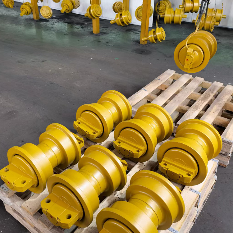 Original Excavator Spare Parts Undercarriage Track Roller Dozer D6R D6H Undercarriage Parts Bulldozer Track Roller Bottom Roller