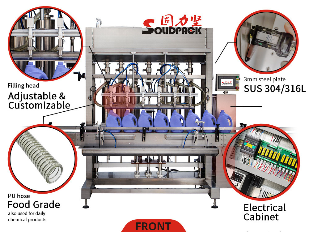 Solidpack Machine Mixing Very 50 1000ml jam sauce peanut butter Filling Equipment Food Filler Paste