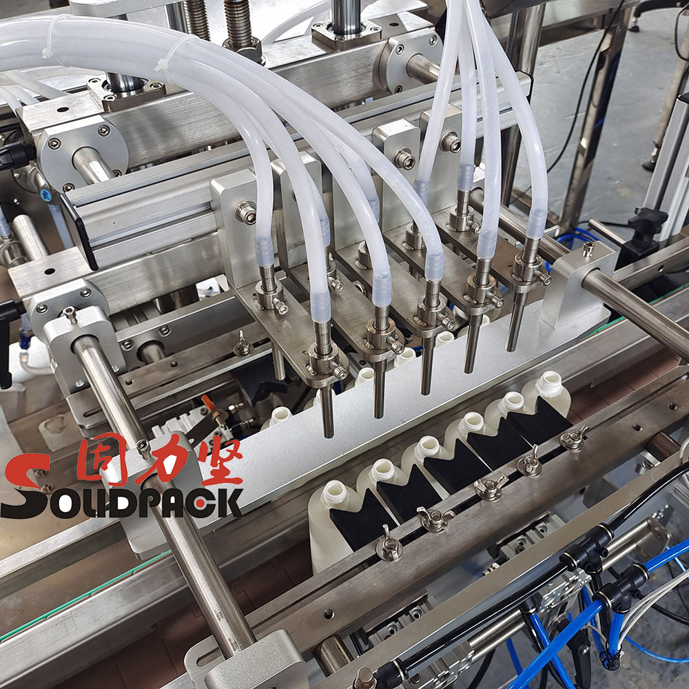 Solidpack Filling machine for gel nail polish small bottle nail polish filling capping machines