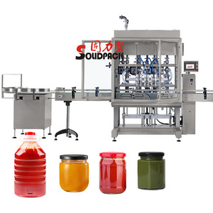 Solidpack Machine Mixing Very 50 1000ml jam sauce peanut butter Filling Equipment Food Filler Paste