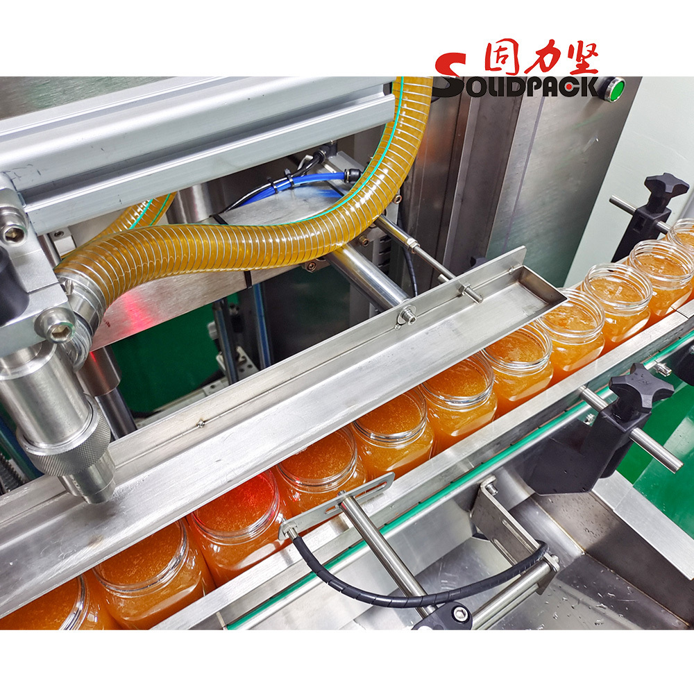 Solidpack Machine Mixing Very 50 1000ml jam sauce peanut butter Filling Equipment Food Filler Paste