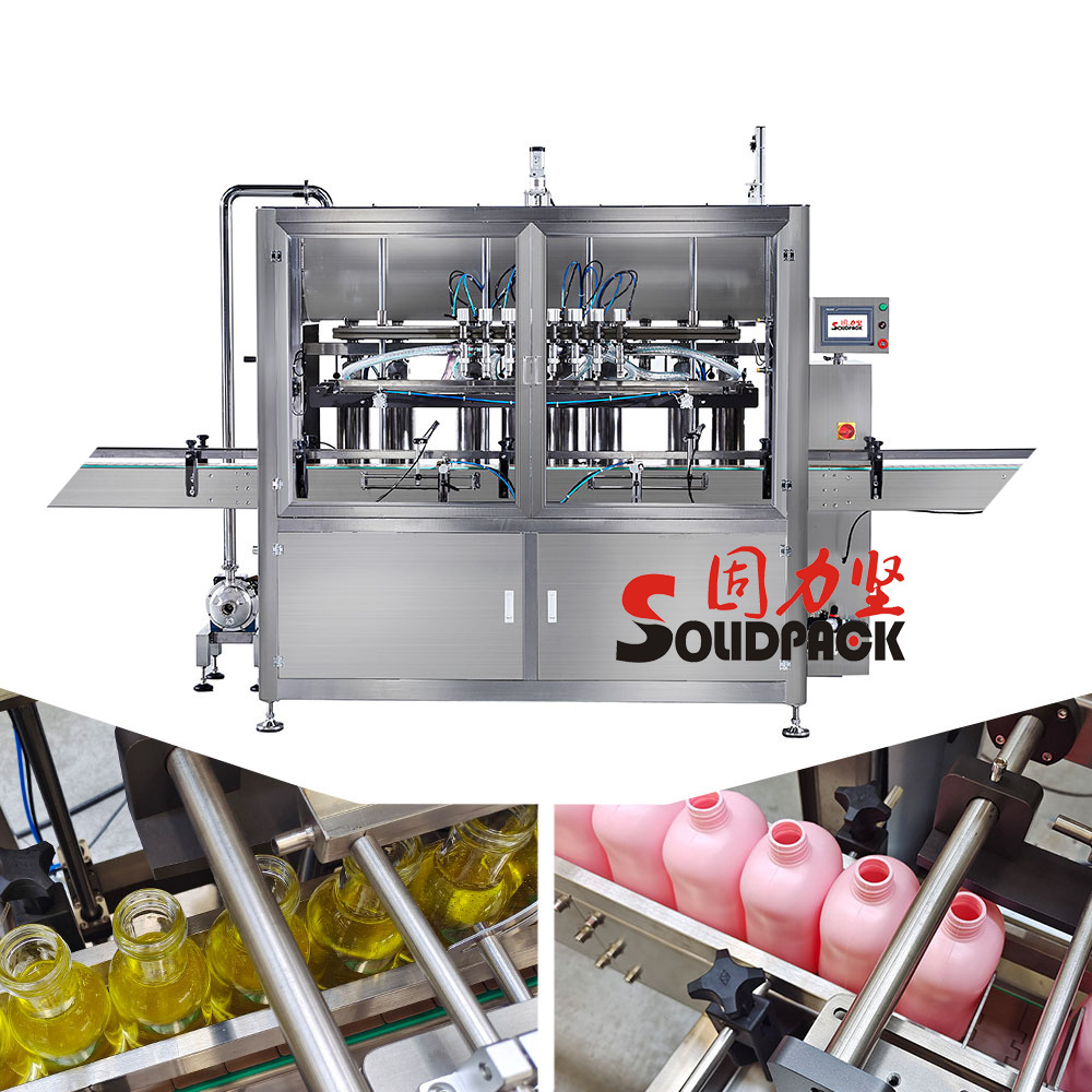 Solidpack body butter lotion cream cosmetic filling machine