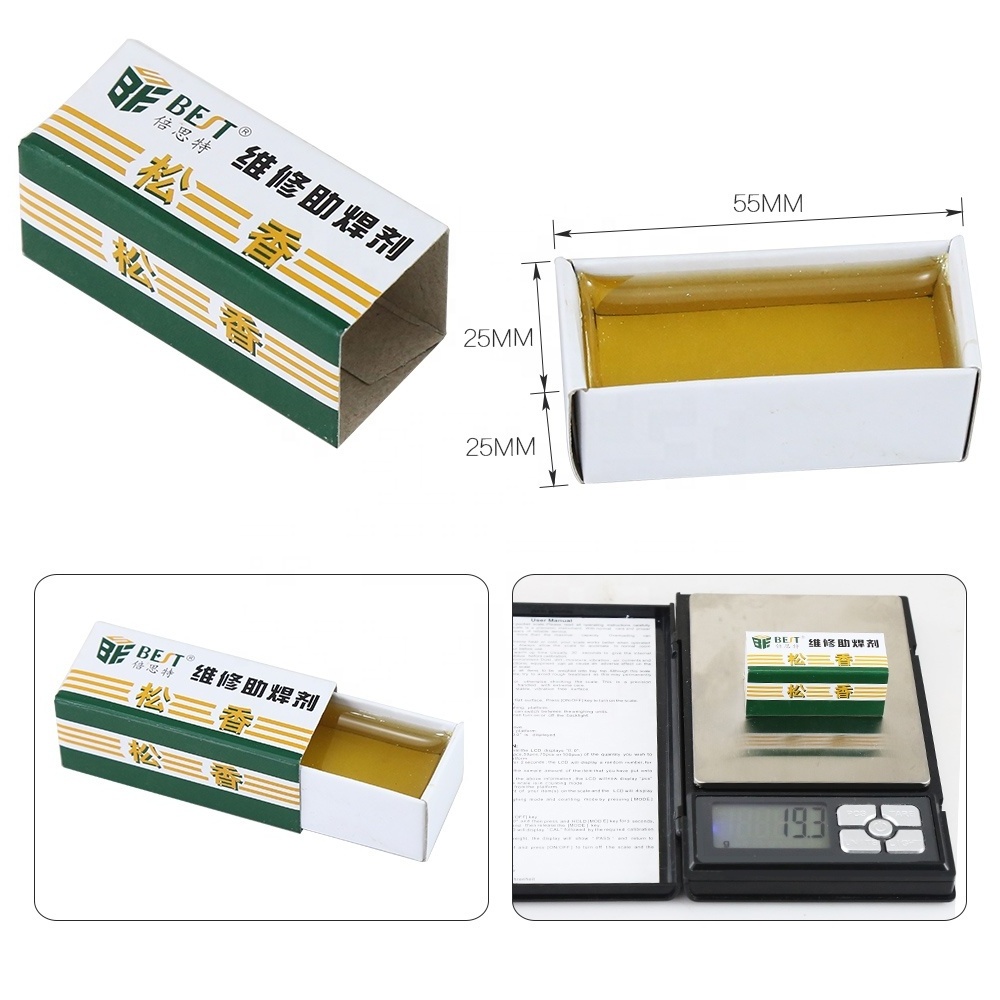 BST Soldering Tin Material Paste Carton Rosin Soldering Iron Soft Solder Repair Environmental Flux