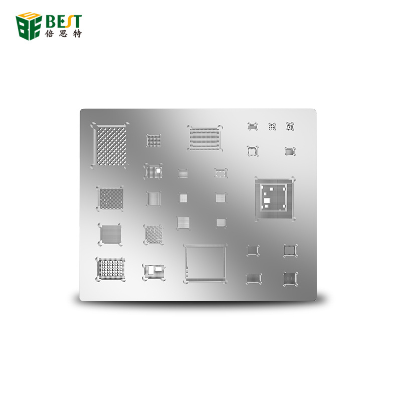 BEST Japanese steel 3D universal BGA Stencils for Iphone XS XS Max XR Directly Heated A12 mobile phone BGA ic Reballing Stencil