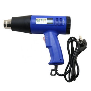 BST-8016 1600W LED Display Removing Stickers Shrinking PVC Film Digital Heat Gun Hot Air Desoldering Gun For Mobile Repair