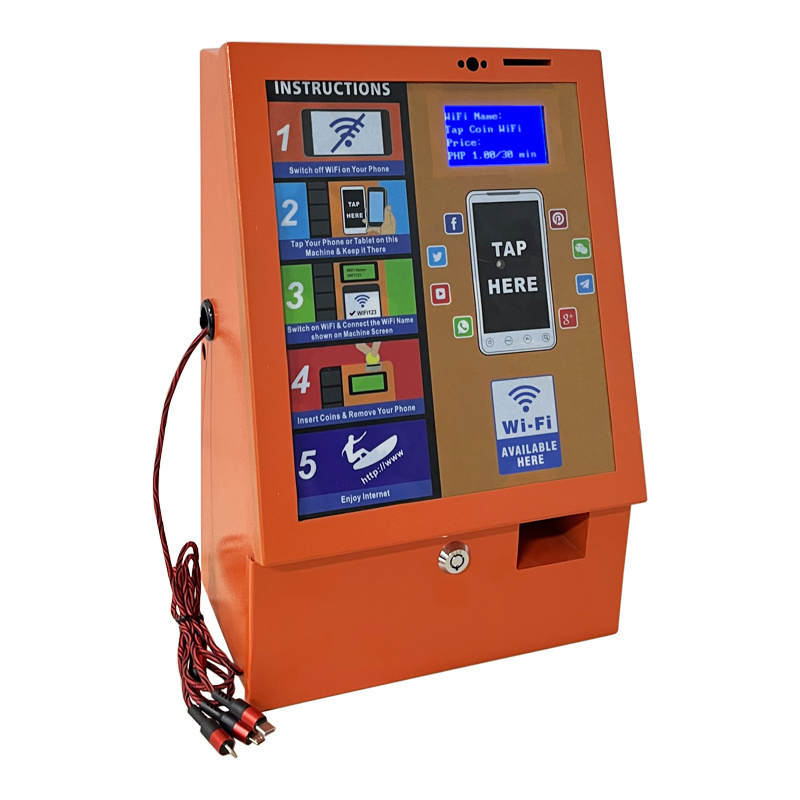 2023 Hot Sale High Quality Product of Brand Guanri Tap Coin WiFi Self Service Key Machine