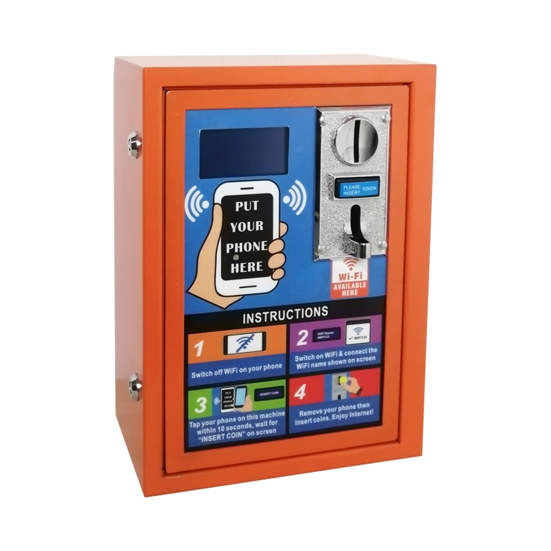 2022 Best Selling Products Vandal-Proof 24H Coin-Operated WiFi Vending Machine Self Small Charging WiFi Vending Machine