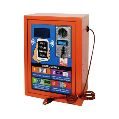 2023 Coin Operated Vendo Machine Self-service WiFi Vending Machine Add Charging Cable Distributeur Automatique Hotspot