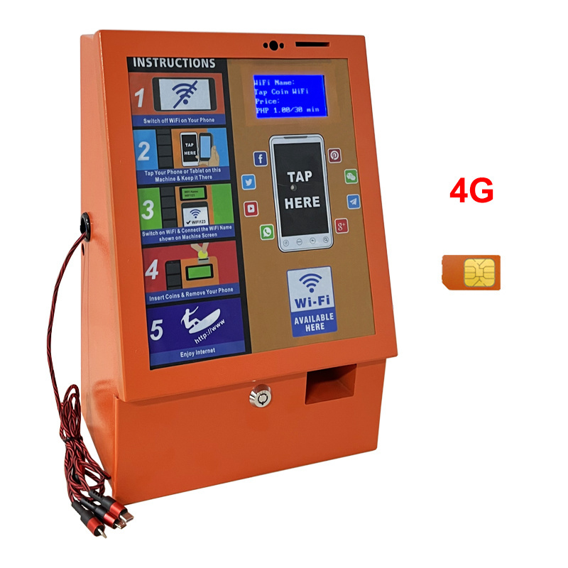 2023 Small Business Smart 4G 24H Automatic Payment Credit Card Terminal Kiosk Tap Coin WiFi Vending Machine