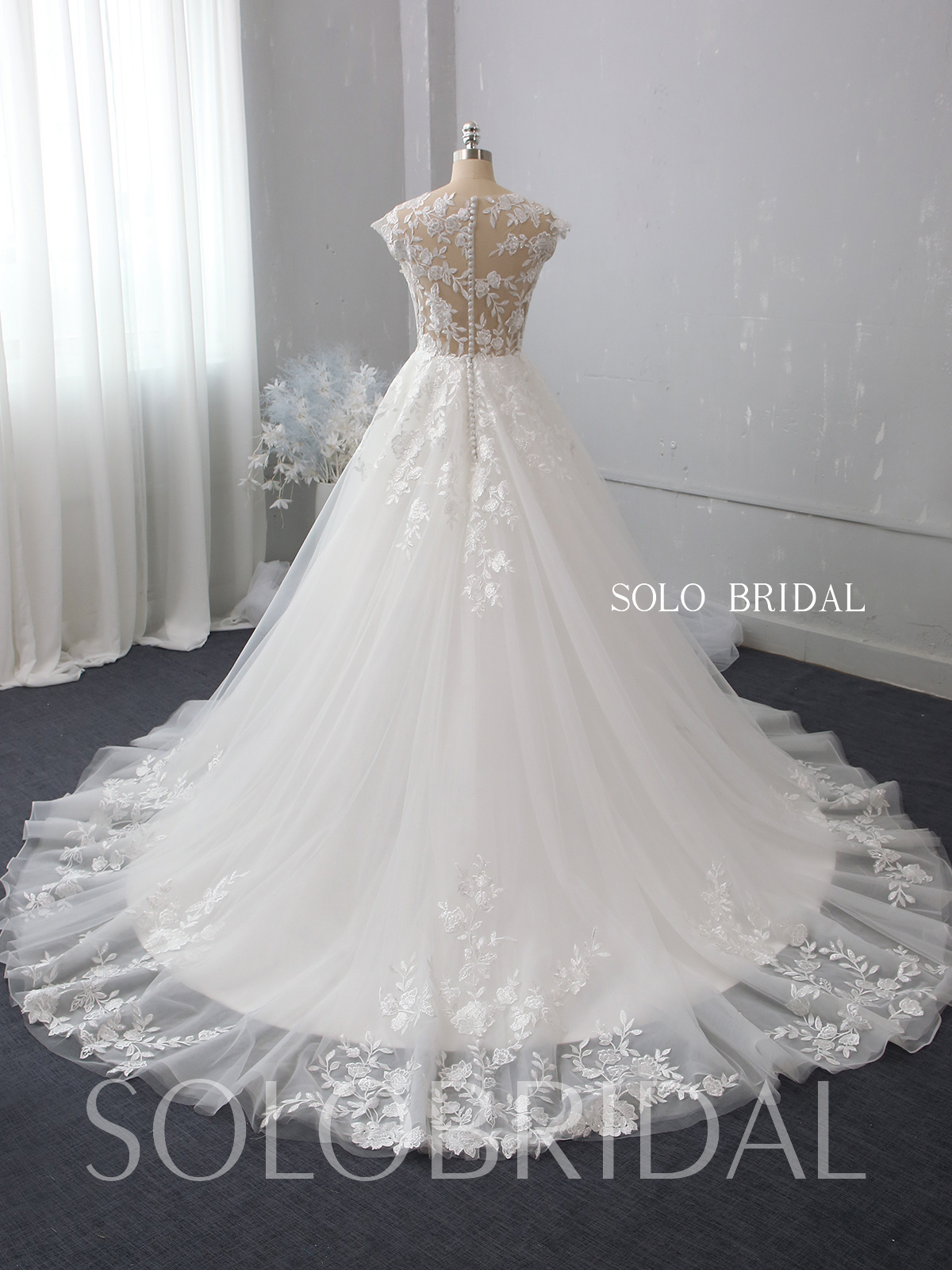 White ivory A line sexy custom wholesaler of wedding dress bridal gowns