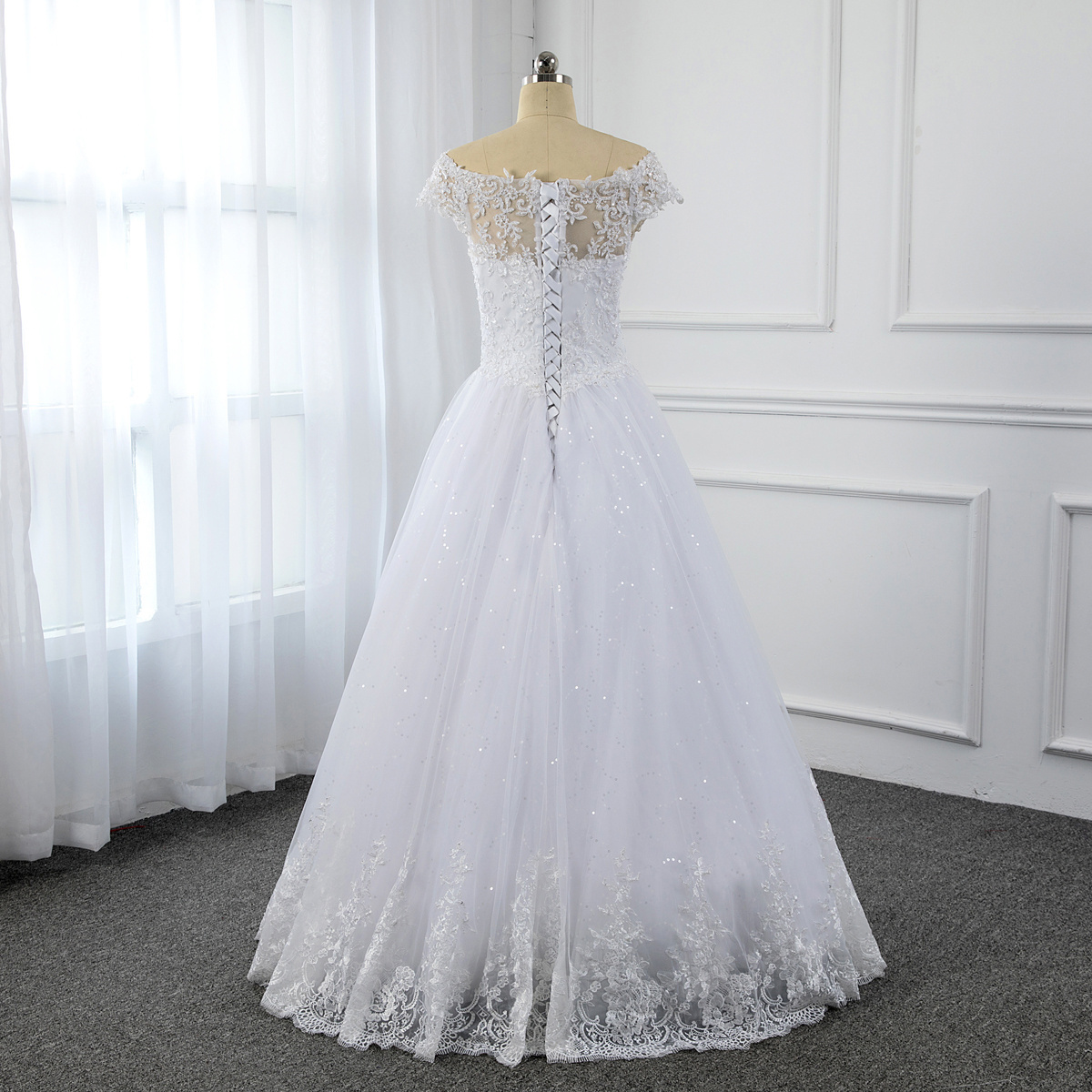 Simple white small a line cheap low price wholesaler customized wedding dresses for women plus size