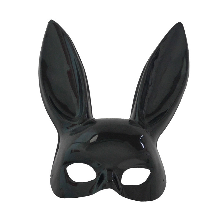 Halloween Ladies Bunny Mask Party Bar Night Club Costume Rabbit Ears Mask