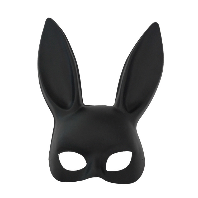 Halloween Ladies Bunny Mask Party Bar Night Club Costume Rabbit Ears Mask