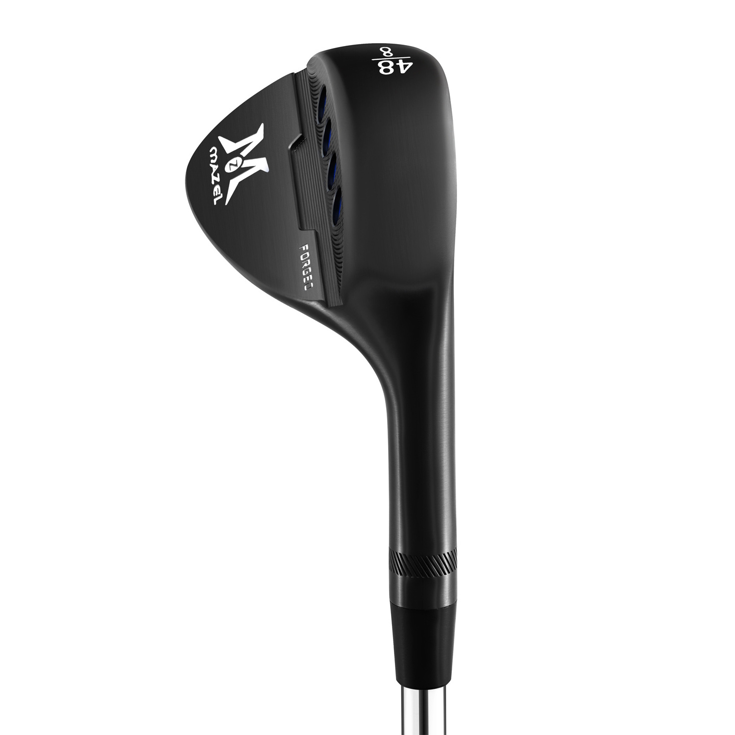 MAZEL Forged Golf Wedge Clubs, Individual 48 52 54 56 58 60 Degree Black Wedge