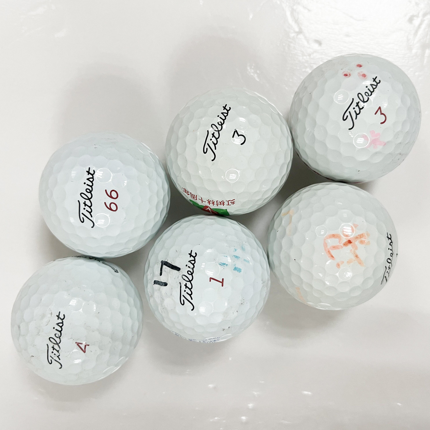 Wholesale Bulk Golfballs Perfect for Practice & Range Hitting Recycled Hit-Away Used Golf Balls