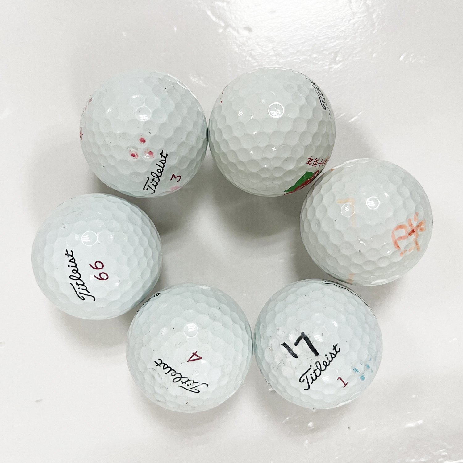 Wholesale Bulk Golfballs Perfect for Practice & Range Hitting Recycled Hit-Away Used Golf Balls