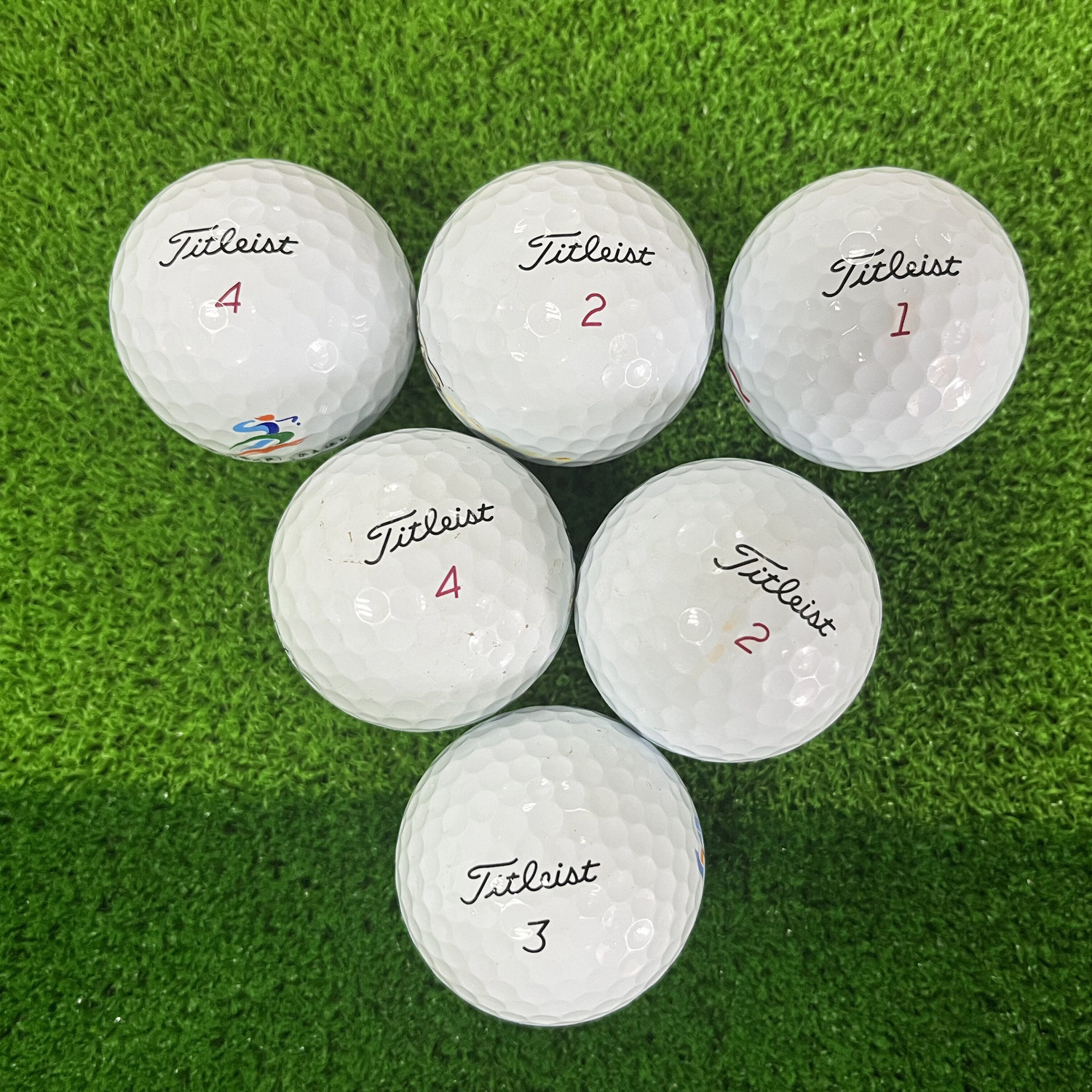 Wholesale Bulk Golfballs Perfect for Practice & Range Hitting Recycled Hit-Away Used Golf Balls