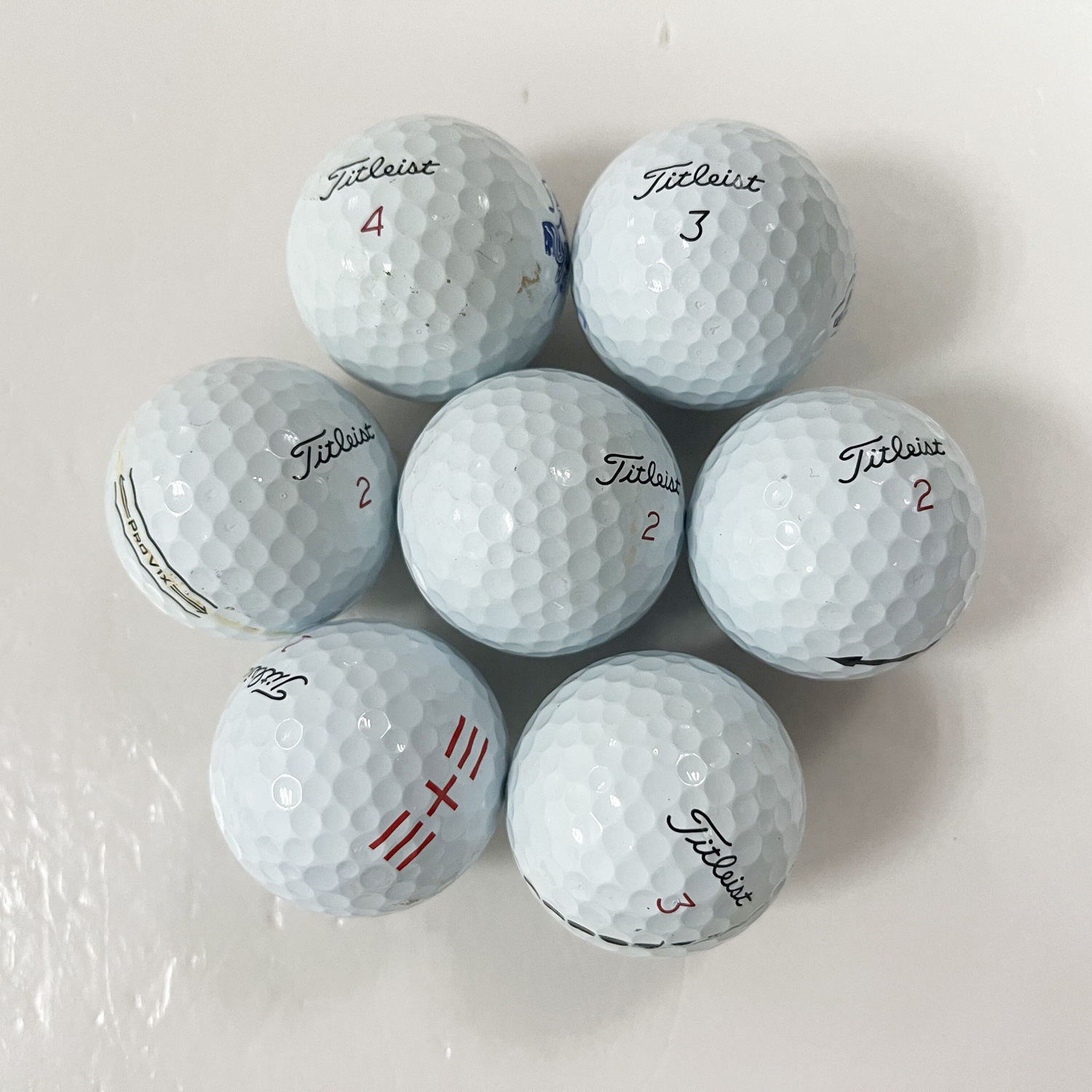 Wholesale Bulk Golfballs Perfect for Practice & Range Hitting Recycled Hit-Away Used Golf Balls