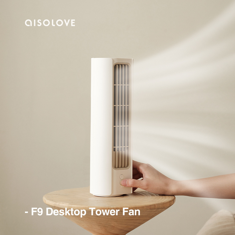 Household Small Rechargeable Oscillating Pedestal Fan,wireless Portable Bladeless Usb Air Cooling Stand Mini Tower Fan