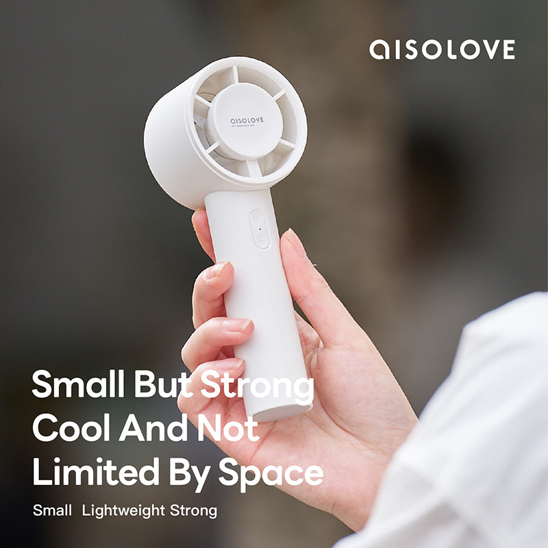 SOLOVE Mini Outdoor Electric Small Handheld Rechargeable Battery Usb Handy Pocket Mini Portable Fans