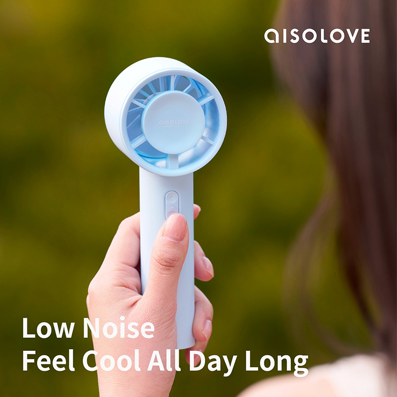 SOLOVE Mini Outdoor Electric Small Handheld Rechargeable Battery Usb Handy Pocket Mini Portable Fans