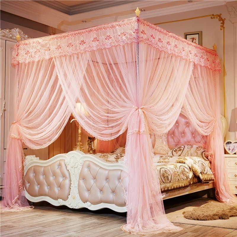 Various specifications of mosquito nets living room decoration beautiful luxury palace mosquito net bedding