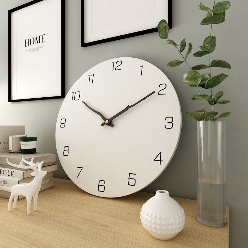 Round glass wall clock sublimation printing glass clocks frame Personal design glass wall clock shape for sublimation print