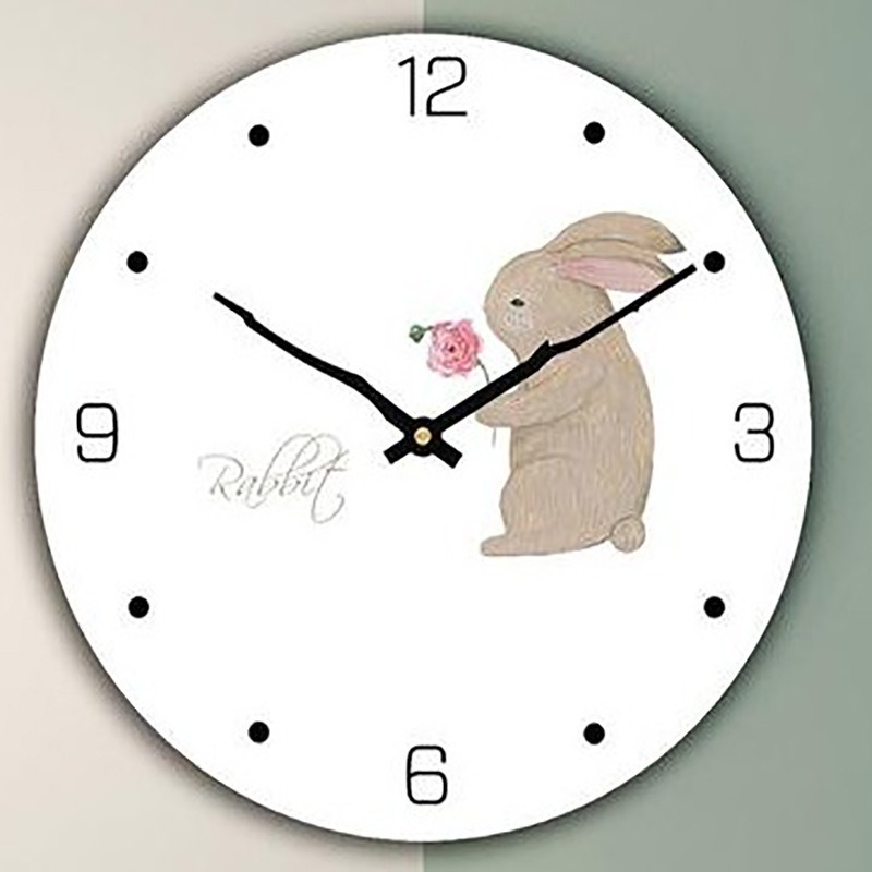 Round glass wall clock sublimation printing glass clocks frame Personal design glass wall clock shape for sublimation print