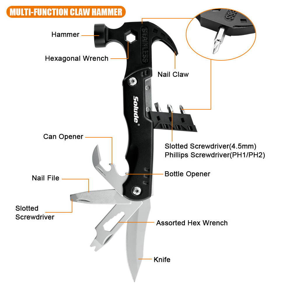 Universal Multifunctional Tool Hammer