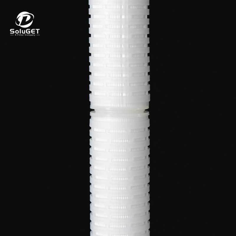 AGF Series 20 Inch Glass Microfiber Filter 0.45 Micron Membrane Glass Fiber Filter Cartridge for Filtration