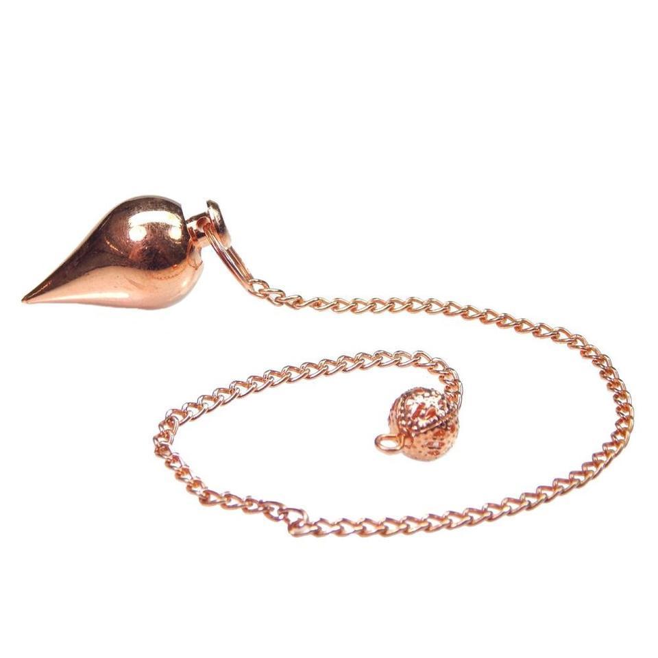 Wholesale Beautiful Copper Metal Pendulum : High Quality Dowsing Pendulums