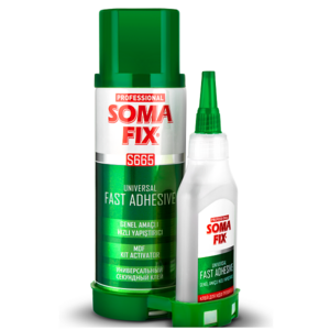 SOMAFIX 400Ml + 100Gr. Universal Fast Adhesive with activator S655