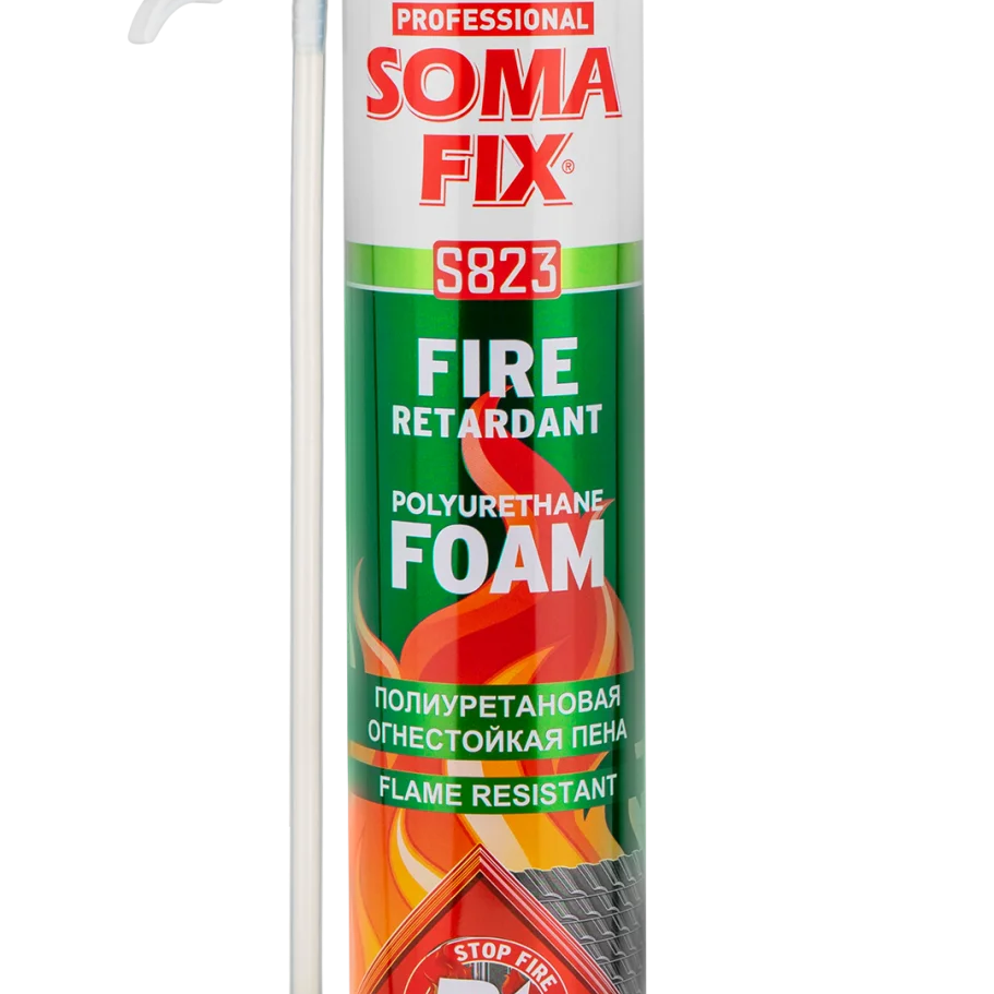 SOMAFIX B1 Fire Retardant Polyurethane Gun Foam S823 - 750 ML