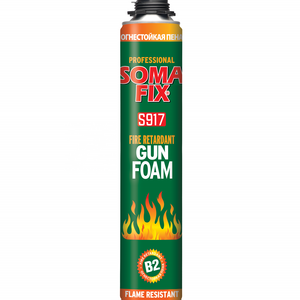 SOMAFIX 750 Ml B2 FIRE RETARDANT Gun Foam S917