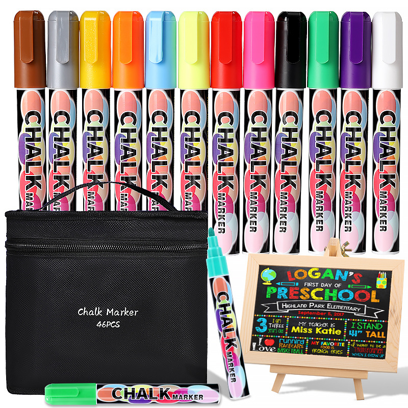 colors square twin marker permanent art sketch drawing marker pen Dual tip marker pen