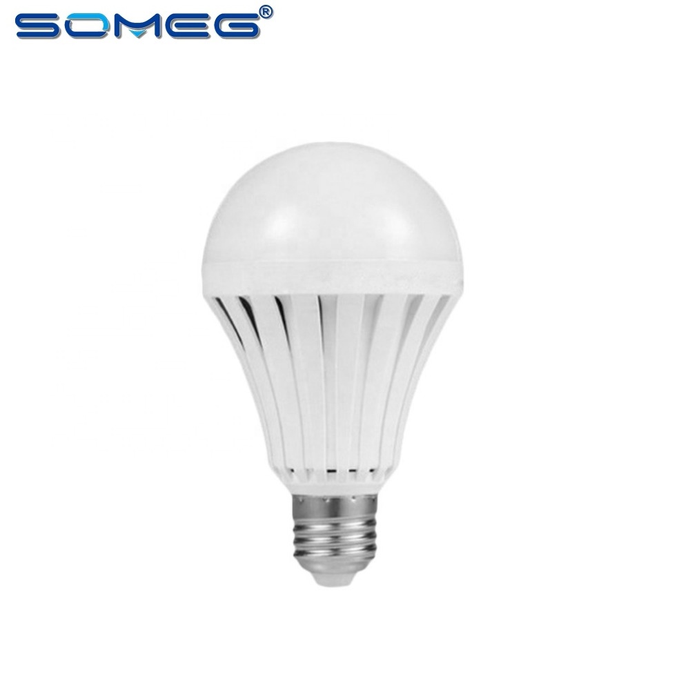 Automatic Charging LED Emergency Bulb 5w  Cool White Rechargeable Battery E27 Battery Duration