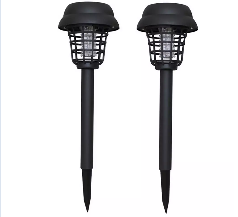 Mosquito Repellent Killer Lamp Solar Powered Outdoor Garden LED Light Mosquito Pest Bug Zapper Insect KillerPath Lighting