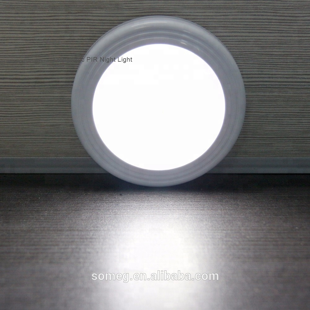 Battery Operated Magnetic Infrared IR Motion Sensor LED Wall Night Light Lamp Auto On/Off For Hallway Pathway Wall Fridge