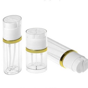 50ml 100ml 150ml luxury cosmetic packaging dual chamber cosmetic bottle lotion pump dispenser bottle