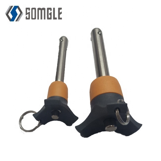 China fastener  Spring Load Pull Ball Lock Pin