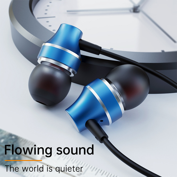 Somic Tone C9i Bass Earbuds Wired Earphones Wired Headphones Metal Bass Gaming Earphone With Microphone