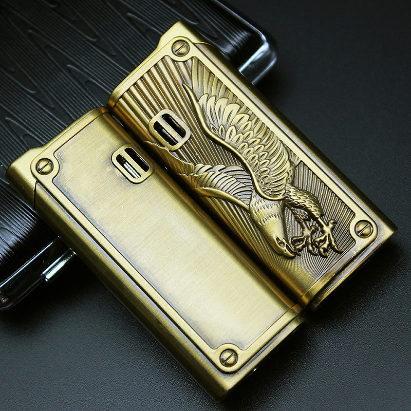 Embossed Direct Charge Lighter XC535 Inflatable Windproof Lighter Cigar Pipe Lighter