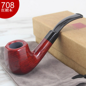 IMCO Ebony wooden red pipe Smoking tobacco pipe