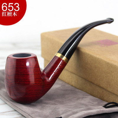 IMCO Ebony wooden red pipe Smoking tobacco pipe