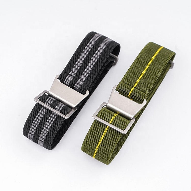 Parachute Elastic Nylon Strap Substitute  Woven Strap Outdoor Sports Strap 18 20 22 24mm