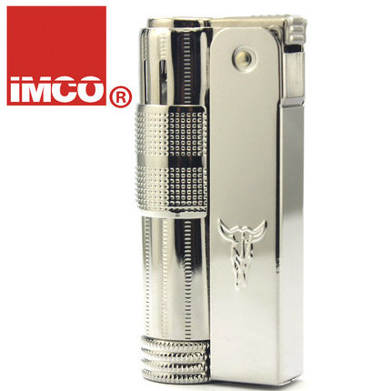 Original IMCO stainless steel Indian bull gasoline lighter,silver imco lighter 6700 imco akmak