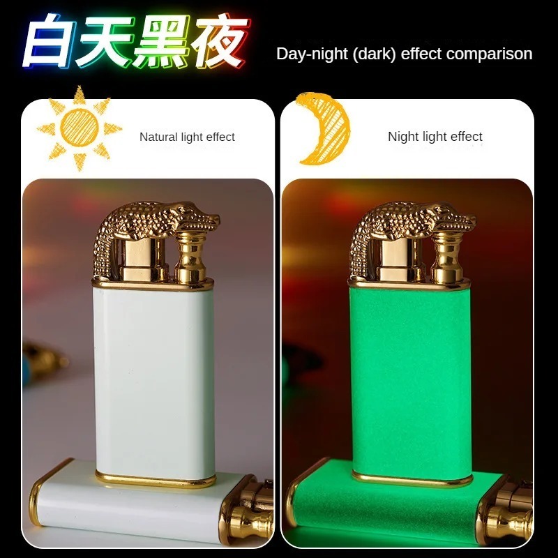 Net Celebrity  Fish Luminous Lighter Dolphin Double Fire Direct at Creative Fire Conversion Personality Gift Laser