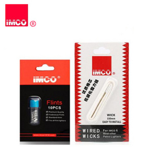 IMCO genuine cotton core wick high quality flint gasoline lighter supplies