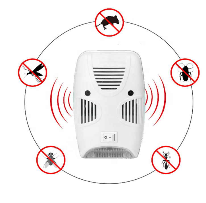 Pest Rodent Repeller Home Electro Magnetic Ultrasonic Electronic for lustrating Mouse Mosquito Insect